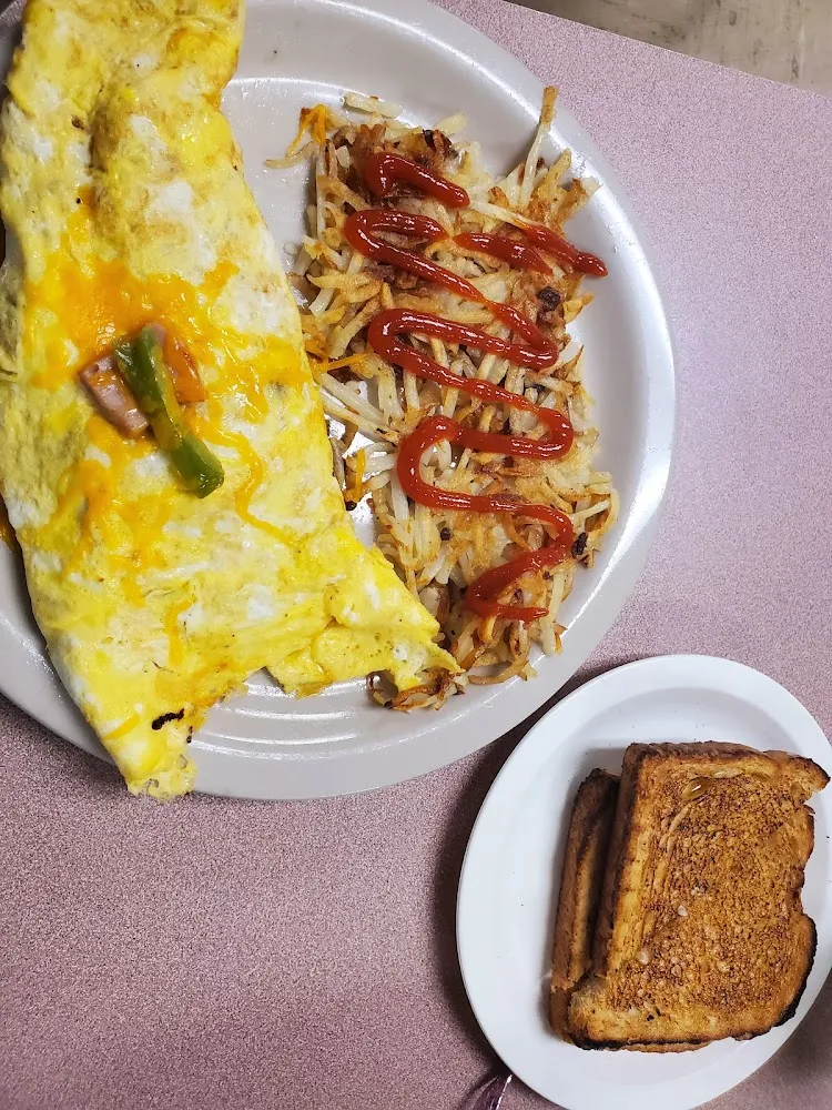 Veggie Omlet Add Ham